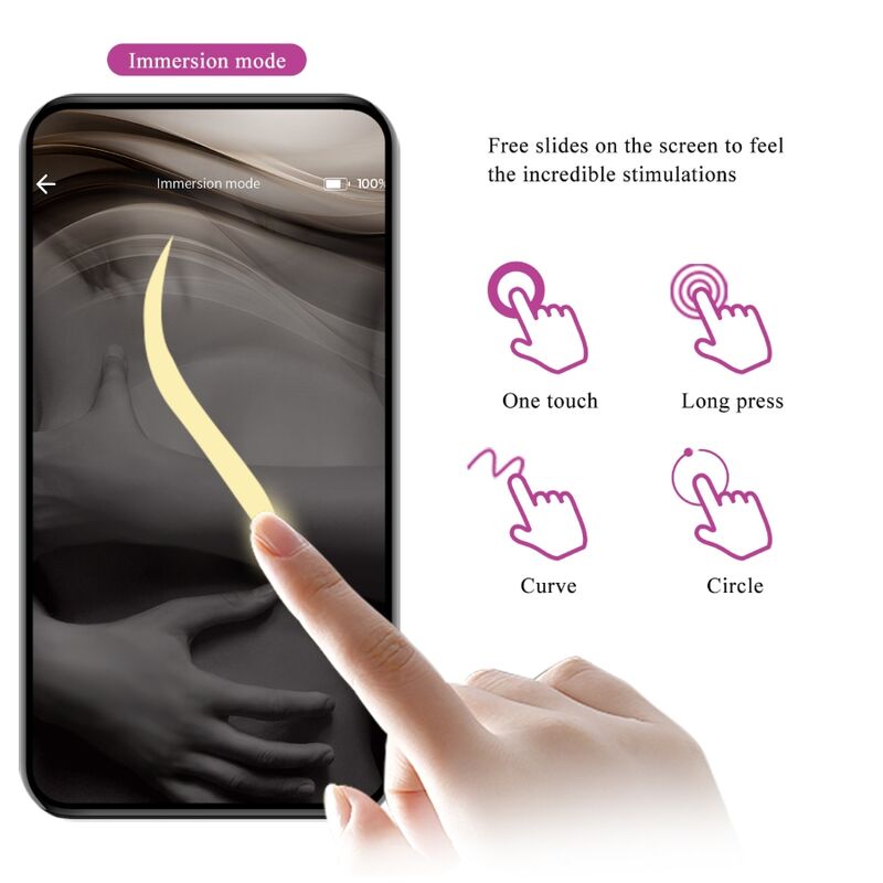PRETTY LOVE - BAIRD G - SPOT 12 VIBRATIONS RECHARGEABLE LILA APP - Kink&Play