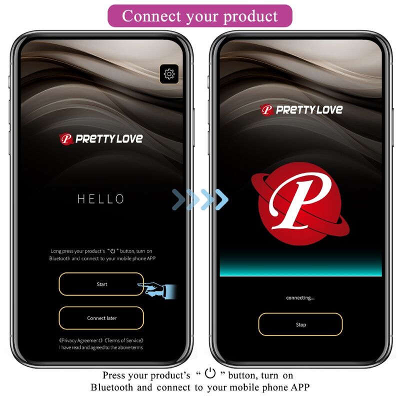 PRETTY LOVE - BILLY VIBRATION REMOTE CONTROL PURPLE FREE APP - Kink&Play
