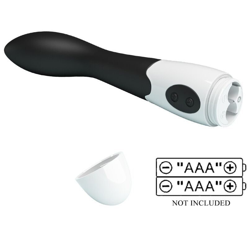 PRETTY LOVE - BISHOP G - SPOT VIBRATOR 30 MODES BLACK - Kink&Play