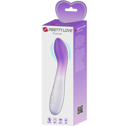 PRETTY LOVE - BISHOP G - SPOT VIBRATOR 30 VIBRATIONS PURPLE - Kink&Play