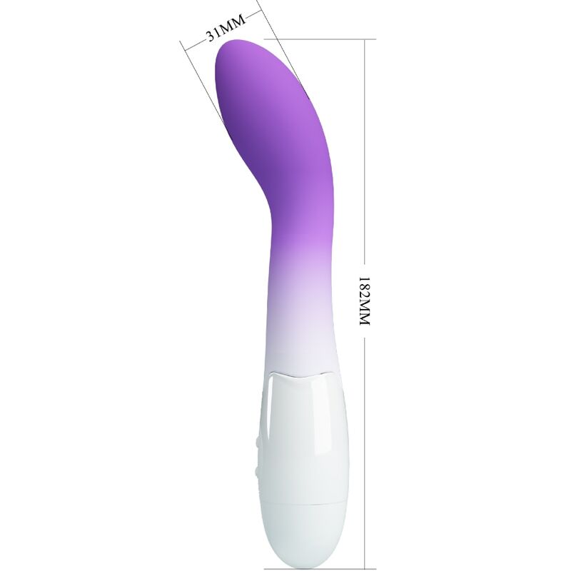 PRETTY LOVE - BISHOP G - SPOT VIBRATOR 30 VIBRATIONS PURPLE - Kink&Play