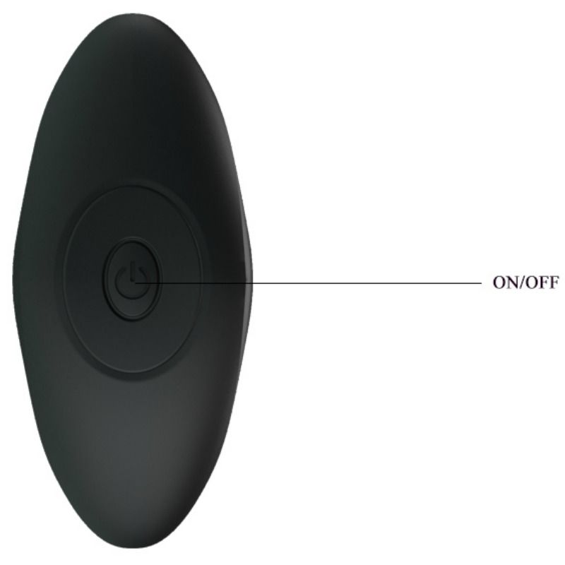 PRETTY LOVE - BLACK ANAL VIBRATOR - Kink&Play