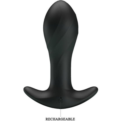 PRETTY LOVE - BLACK ANAL VIBRATOR - Kink&Play