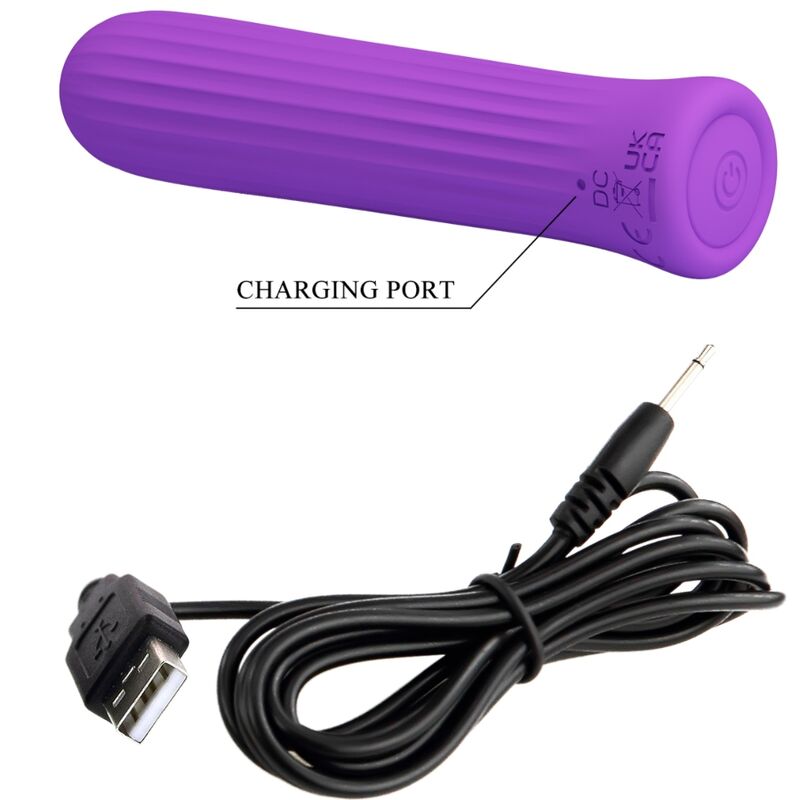 PRETTY LOVE - BLANCHE LILAC STIMULATOR VIBRATOR - Kink&Play