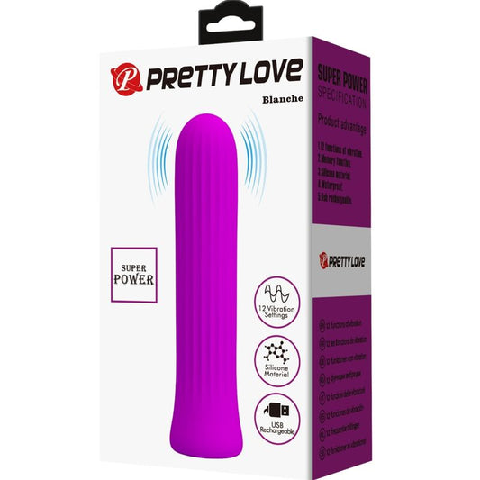 PRETTY LOVE - BLANCHE PINK STIMULATOR VIBRATOR - Kink&Play