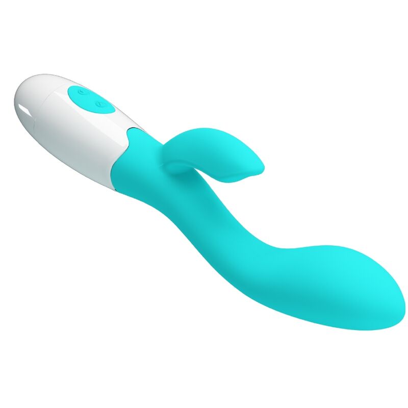 PRETTY LOVE - BRIGHTY G - SPOT VIBRATOR AQUA GREEN - Kink&Play