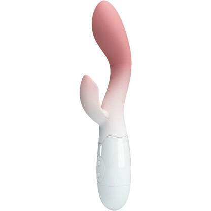 PRETTY LOVE - BRIGHTY G - SPOT VIBRATOR + CLITORIS STIMULATOR 30 VIBRATIONS PINK - Kink&Play