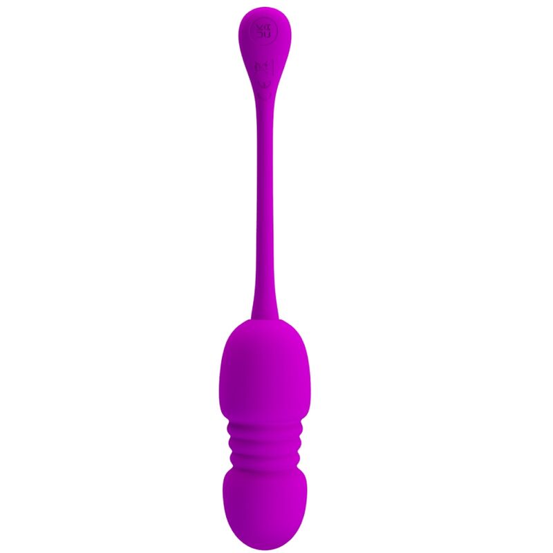 PRETTY LOVE - CALLIE PURPLE RECHARGEABLE VIBRATING EGG - Kink&Play