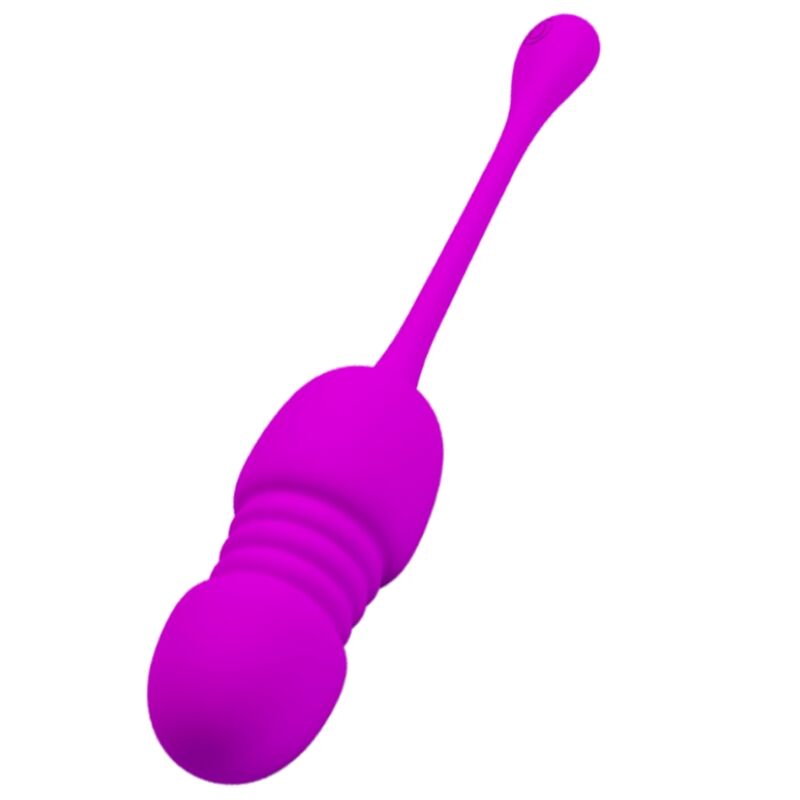 PRETTY LOVE - CALLIE PURPLE RECHARGEABLE VIBRATING EGG - Kink&Play