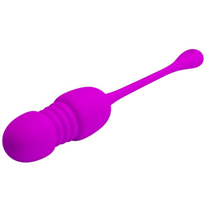 PRETTY LOVE - CALLIE PURPLE RECHARGEABLE VIBRATING EGG - Kink&Play