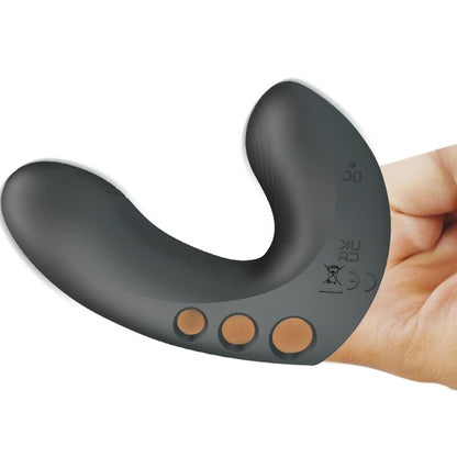 PRETTY LOVE - CAMELIA FINGER VIBRATOR 7 VIBRATIONS BLACK - Kink&Play