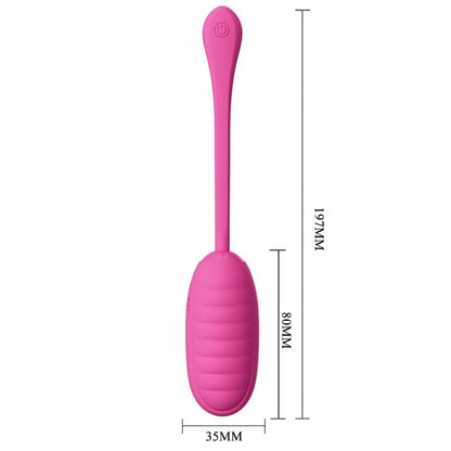 PRETTY LOVE - CATALINA PINK RECHARGEABLE VIBRATING EGG - Kink&Play