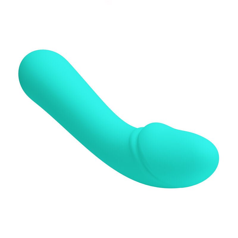 PRETTY LOVE - CETUS RECHARGEABLE VIBRATOR AQUA GREEN - Kink&Play