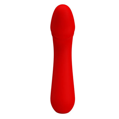 PRETTY LOVE - CETUS RECHARGEABLE VIBRATOR RED - Kink&Play