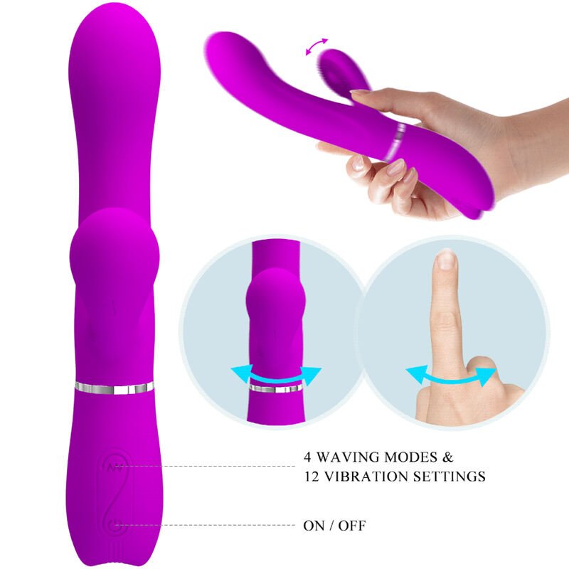 PRETTY LOVE - CLITORIS STIMULATOR VIBRATOR - Kink&Play