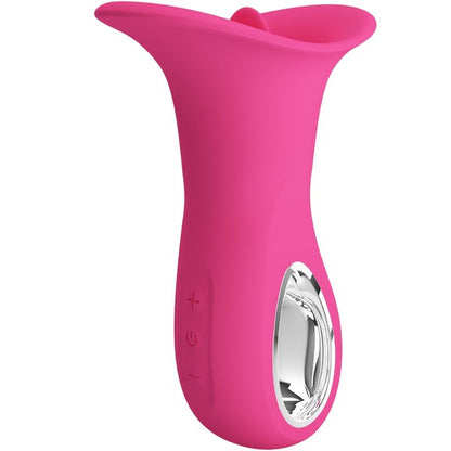 PRETTY LOVE - CLYDE ORAL VIBRATOR VIBRATING TONGUE 12 VIBRATIONS PINK - Kink&Play