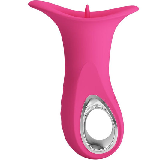 PRETTY LOVE - CLYDE ORAL VIBRATOR VIBRATING TONGUE 12 VIBRATIONS PINK - Kink&Play
