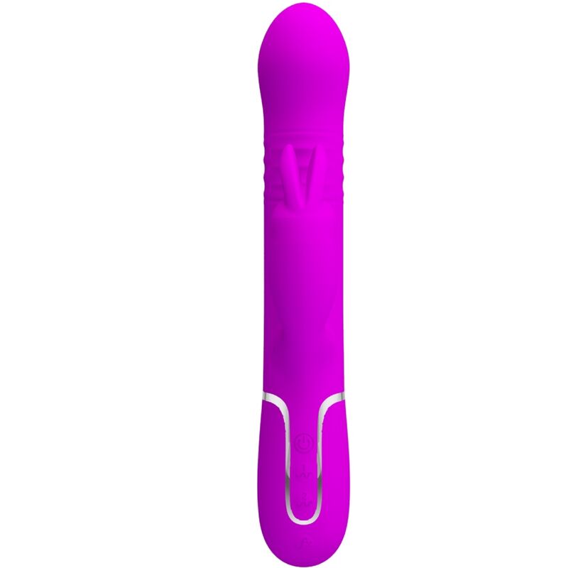 PRETTY LOVE - COALE RABBIT VIBRATOR PEARLS VIOLET - Kink&Play