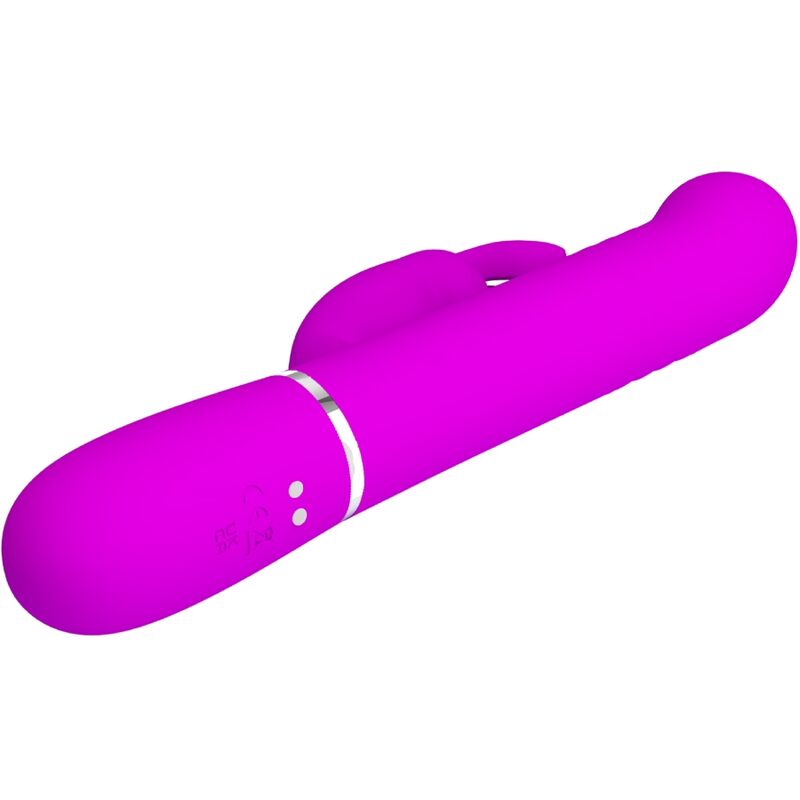 PRETTY LOVE - COALE RABBIT VIBRATOR PEARLS VIOLET - Kink&Play