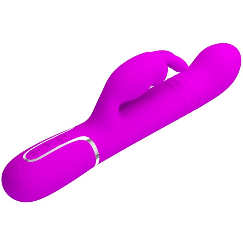 PRETTY LOVE - COALE RABBIT VIBRATOR PEARLS VIOLET - Kink&Play