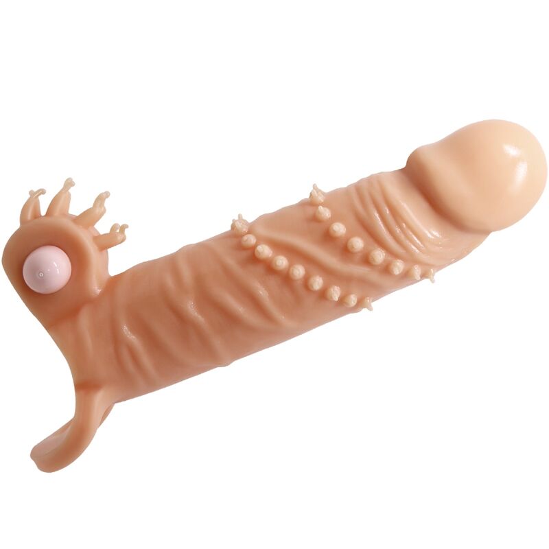 PRETTY LOVE - CONNOR PENIS SLEEVE + CLITORIS STIMULATOR FLESH - Kink&Play
