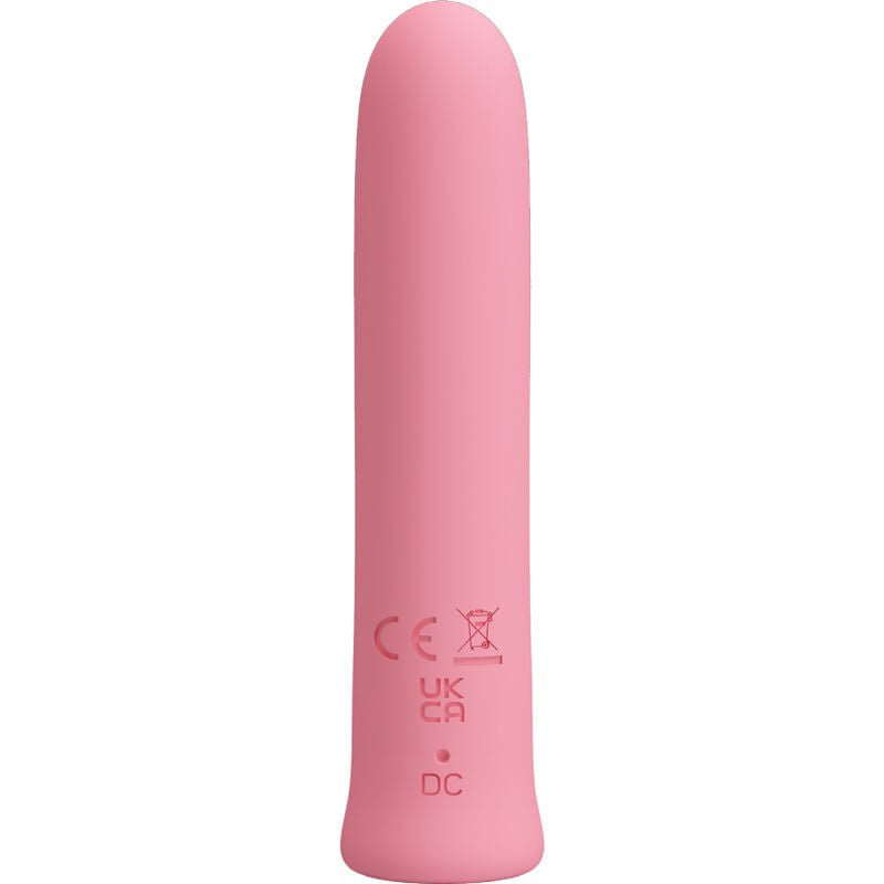 PRETTY LOVE - CURTIS MINI SUPER POWER VIBRATOR 12 PINK SILICONE VIBRATIONS - Kink&Play