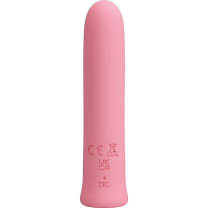 PRETTY LOVE - CURTIS MINI SUPER POWER VIBRATOR 12 PINK SILICONE VIBRATIONS - Kink&Play