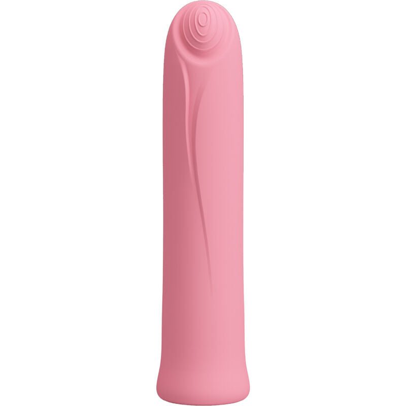 PRETTY LOVE - CURTIS MINI SUPER POWER VIBRATOR 12 PINK SILICONE VIBRATIONS - Kink&Play