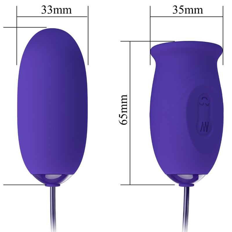 PRETTY LOVE - DAISY YOUTH VIOLET RECHARGEABLE VIBRATOR STIMULATOR - Kink&Play