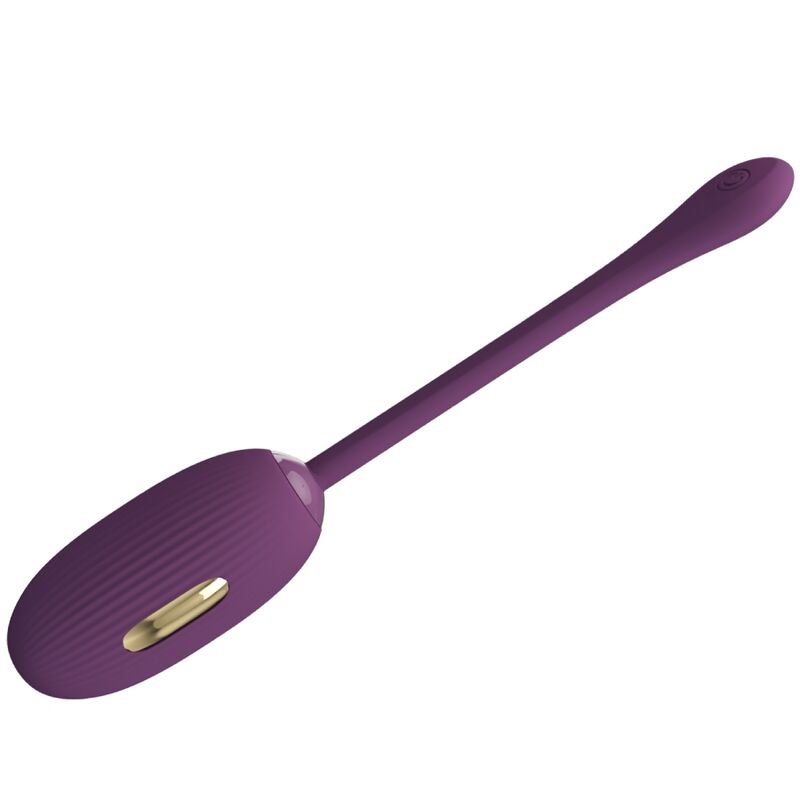 PRETTY LOVE - DOREEN PURPLE RECHARGEABLE VIBRATING EGG - Kink&Play