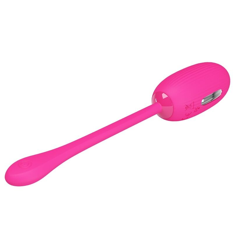 PRETTY LOVE - DOREEN RECHARGEABLE VIBRATING EGG MAGENTA REMOTE CONTROL - Kink&Play