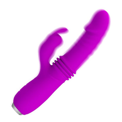 PRETTY LOVE - DOROTHY PURPLE RECHARGEABLE RABBIT VIBRATOR - Kink&Play