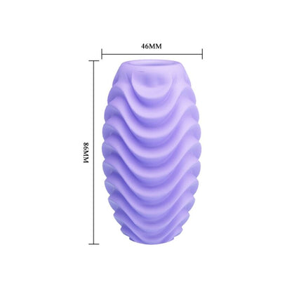 PRETTY LOVE - DOUBLE SIDED LILAC MASTURBATOR EGG - Kink&Play