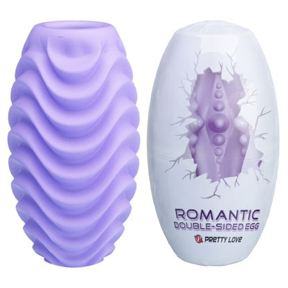 PRETTY LOVE - DOUBLE SIDED LILAC MASTURBATOR EGG - Kink&Play