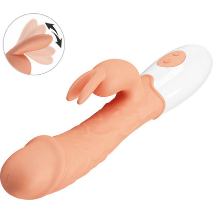 PRETTY LOVE - EASTER BUNNY VIBRATOR WITH STIMULATOR - Kink&Play