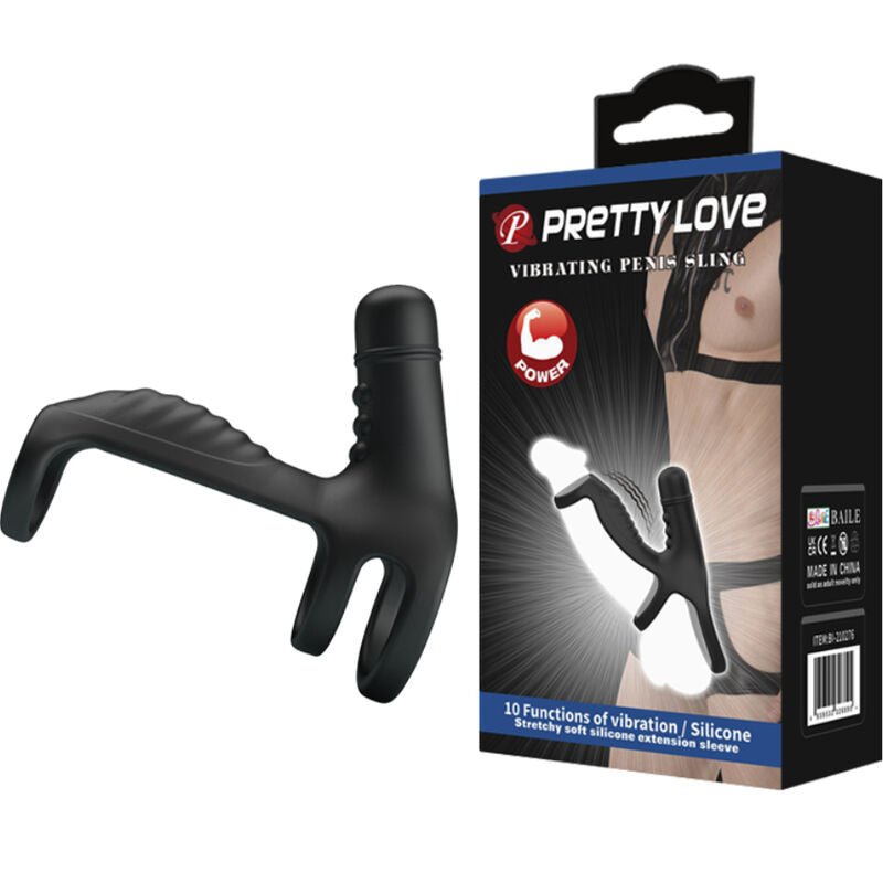 PRETTY LOVE - ELASTIC SOFT SILICONE EXTENSION SLEEVE - Kink&Play