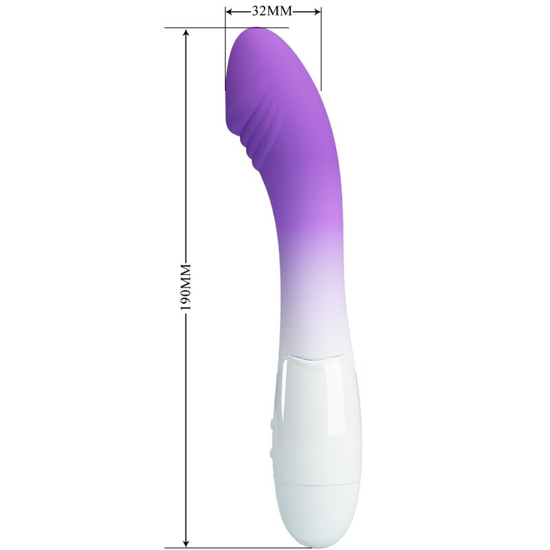 PRETTY LOVE - ELEMENTAL G - SPOT VIBRATOR 30 VIBRATIONS PURPLE - Kink&Play