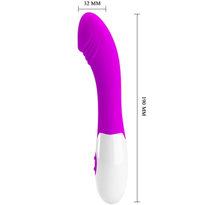 PRETTY LOVE - ELEMENTAL VIBRATOR 30 VIBRATION MODES PURPLE - Kink&Play