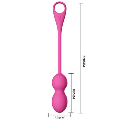 PRETTY LOVE - ELVIRA PINK RECHARGEABLE VIBRATING BALLS - Kink&Play