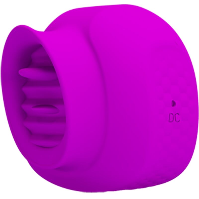 PRETTY LOVE - ESTELLE TONGUE CLITORIS STIMULATOR 12 VIBRATIONS PURPLE - Kink&Play