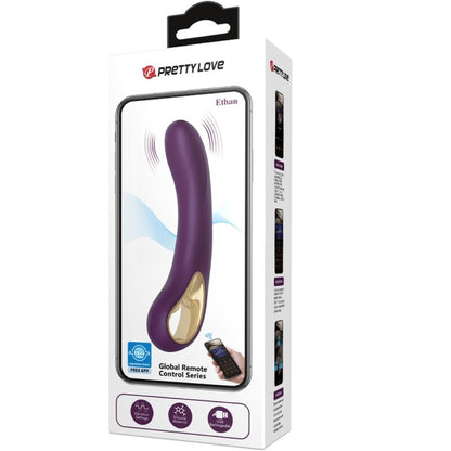 PRETTY LOVE - ETHAN RECHARGEABLE VIBRATOR LILA - Kink&Play