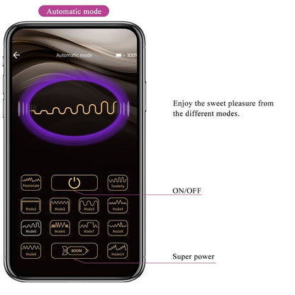 PRETTY LOVE - ETHAN RECHARGEABLE VIBRATOR LILA - Kink&Play