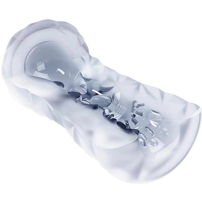 PRETTY LOVE - FANTASY MALE MASTURBATOR WITH INTERNAL SPIRAL AND TRANSPARENT BALLS - Kink&Play