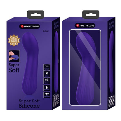PRETTY LOVE - FAUN RECHARGEABLE VIBRATOR PURPLE - Kink&Play