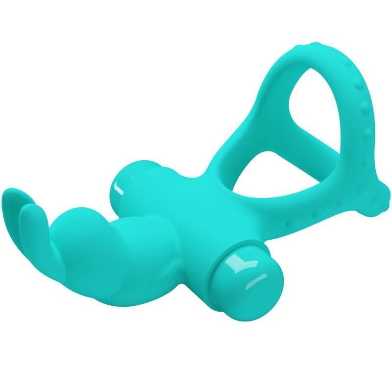 PRETTY LOVE - FIGGY GREEN RABBIT VIBRATOR RING - Kink&Play