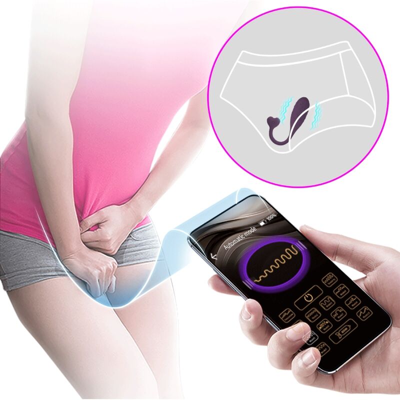 PRETTY LOVE - FISHERMAN APP CONTROLLED VIBRATING EGG LILA - Kink&Play