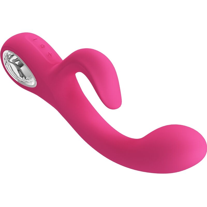 PRETTY LOVE - FRITZ RABBIT VIBRATOR 12 VIBRATIONS PINK - Kink&Play