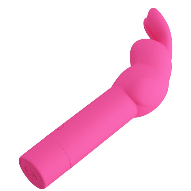 PRETTY LOVE - GERARDO FUSCHIA RABBIT SILICONE VIBRATOR - Kink&Play