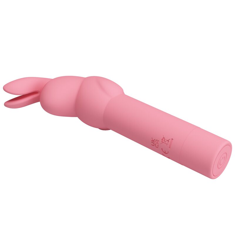 PRETTY LOVE - GERARDO PINK RABBIT SILICONE VIBRATOR - Kink&Play