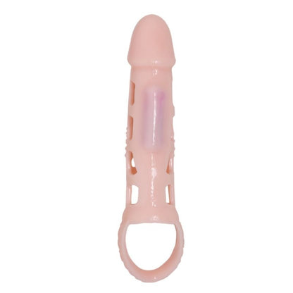 PRETTY LOVE - HARRISON PENIS EXTENDER COVER WITH VIBRATION AND STRAP 13.5 CM - Kink&Play